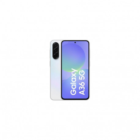 Samsung Galaxy A36 5G 17cm (6.7") kahe SIM-kaardiga Android 15 USB Type-C 6GB 128GB 5000mAh, valge
