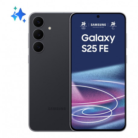 Samsung nutitelefon Galaxy S25 FE 5G 17cm (6.7") topelt-SIM USB Type-C 8GB 128GB 4900mAh, must