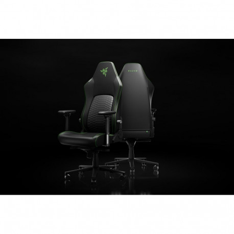 Razer mänguritool Iskur V2 NewGen polsterdatud iste, must, roheline