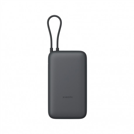 Xiaomi akupank 20000mAh sisseehitatud kaabliga, tumehall