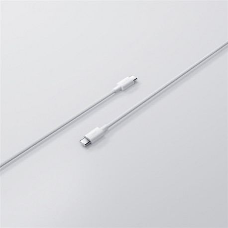 Xiaomi punutatud USB-C–USB-C kaabel 3A 1m, valge
