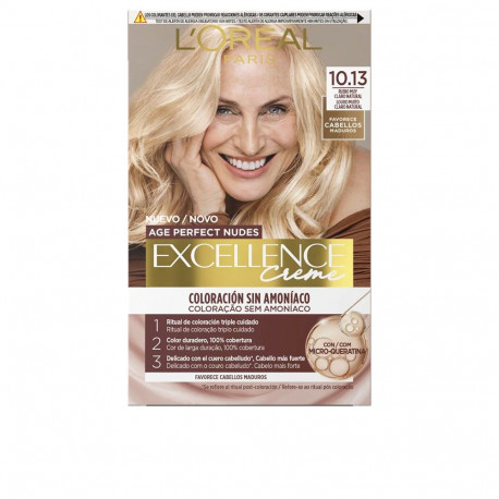 L'ORÉAL PARIS juuksevärv EXCELLENCE CREME #10.13 mikrokeratiiniga ilma ammoniakita 1u, väga hele nat