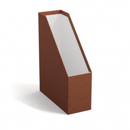 Dokumendikast, ajakirjahoidja VIKTORIA Bigso Box, Re-Store Paper Laminate Sienna R12