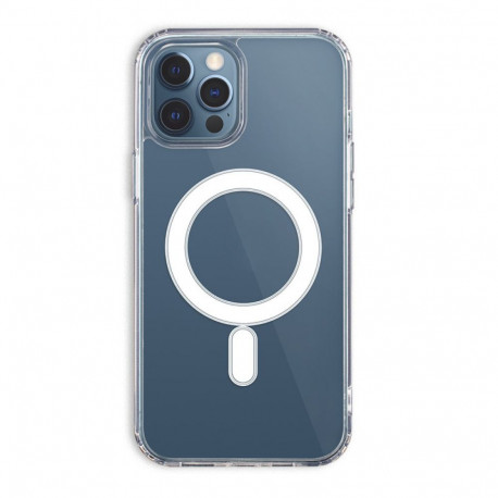 Anti Shock 1,5 mm Mag case for iPhone 17 Pro 6,3" / iPhone 18 Pro 6,3" transparent big hole