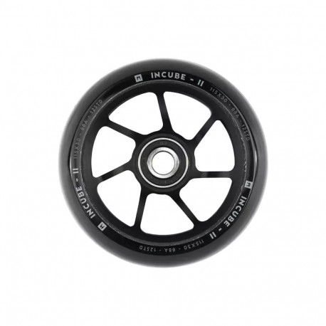 Ratas tõukerattale Ethic Incube V2 Pro Scooter Wheel 12 STD 115mm Black