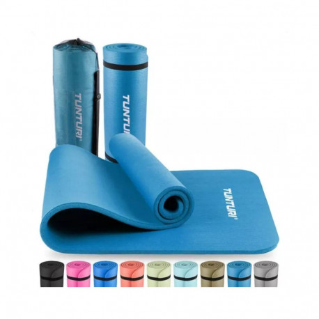 Fitnessmatt TUNTURI NBR, Petrol Blue