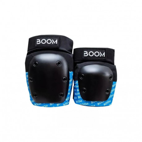 Kaitsmed BOOM Basic Double Pad Set, sinised, suurus S