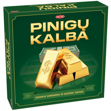 TACTIC Boardgame Money Talks (in Lithuanian lang.)