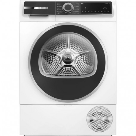 BOSCH Dryer WQK2420LSN, 9kg, Energy class D, Heat Pump, White