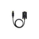 StarTech.com 3ft (1m) USB to Null Modem Serial Adapter Cable, Interchangeable DB9 Screws/Nuts, COM R