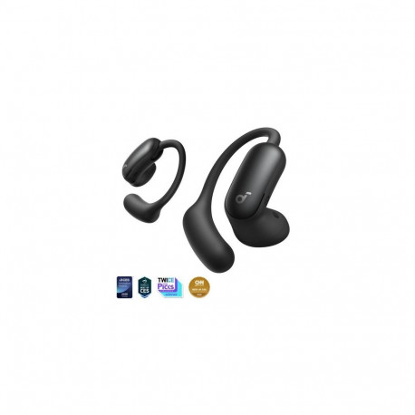 Soundcore AeroFit 2 Pro 2-in-1 Hybrid Earbuds, Black