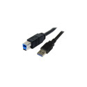 StarTech.com 3m Black SuperSpeed USB 3.0 Cable A to B - M/M