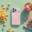 Bubble Dots Mag case for iphone 16 Pro Max 6,9" pink