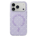 Bubble Dots Mag case for iPhone 11 purple