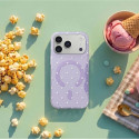 Bubble Dots Mag case for iPhone 11 purple