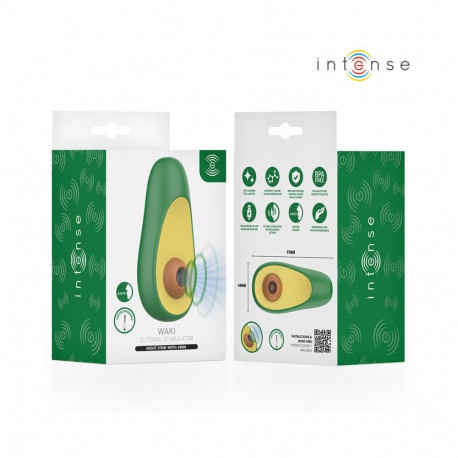 INTENSE klitorile mõeldud vaakumstimulaator WAKI AVOCADO