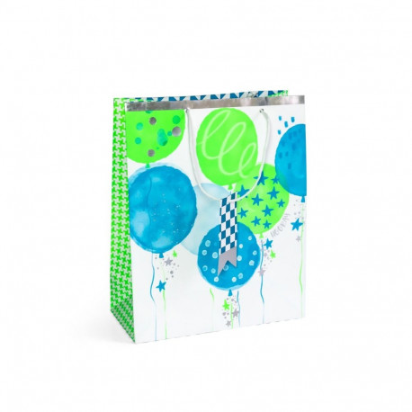 Kinkekott Party Blue L - 32x12x26cm