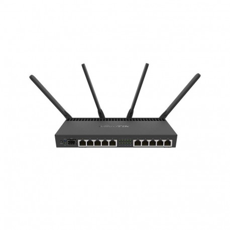 Wireless Router|MIKROTIK|RB4011iGS+5HacQ2HnD-IN|Wi-Fi 5 (802.11ac)|Data speed 1733 Mbit/s|Ethernet L