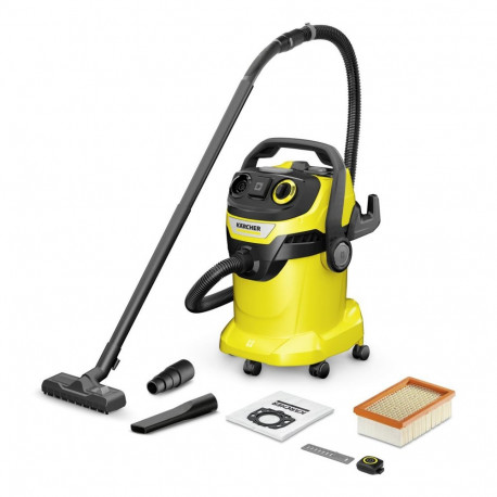 Vacuum Cleaner|KARCHER|Input power 1200 W|Dust capacity 25 L|Drum vacuum|Cleaning type Dry&wet|Dust 