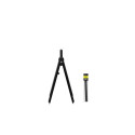 SET OF DRAWING INSTRUMENTS BLACK