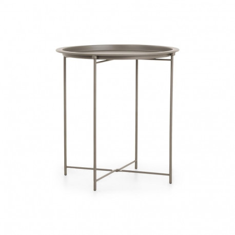 TABLE FELINE 505X468X468MM CREAM