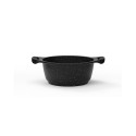 CASSEROLEDOMOLETTI BLACK MARBLE D24CM 4L