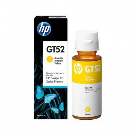 HP GT52 kollane originaal tindipudel