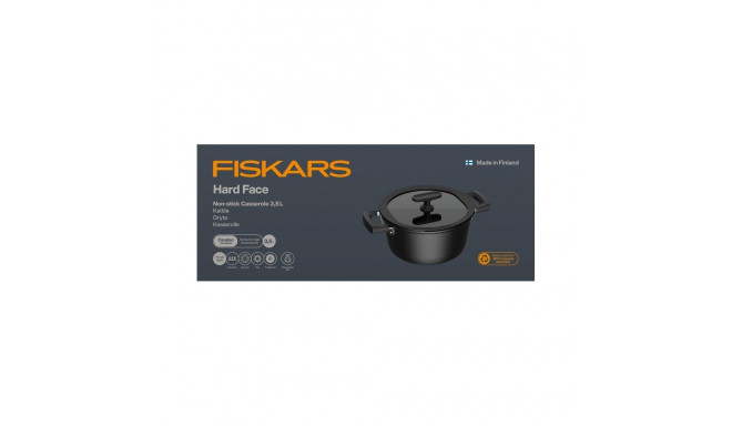 CASSEROLE HARD FACE 3.5L WITH LID
