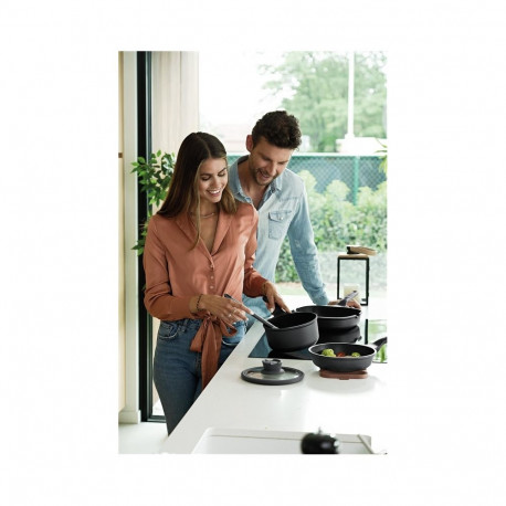 SAUCEPAN STONE+ ITH LID 18CM 2L