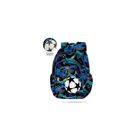 COOLPACK seljakott FOOTBALL 42x34cm 670gr