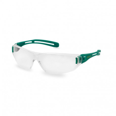 Safety glasses Sicuris Green BIO 212.01 clear, anti-fog