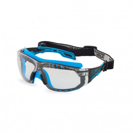 Safety glasses Pegaso Omnis 205.04 clear, Inner FOAM Kit and Removable Band