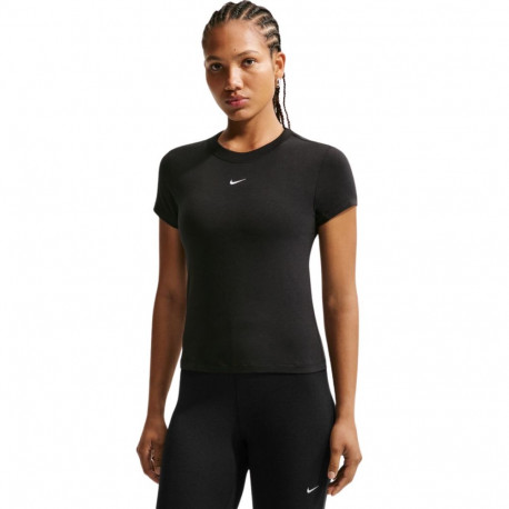 Nike naiste t-särk FV5508 010 Sportswear Chill Knit M, must