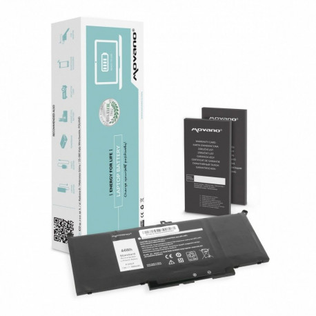 Battery MYJ96 for Dell Latitude 7290 7390 7490 - 5800 mAh (44 Wh)