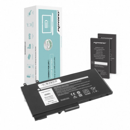 Battery R8D7N for Dell Latitude 5410 5411 5500 Precision 3541 3550 - 4000 mAh (46 Wh)