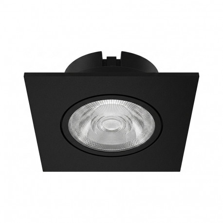 "Synergy 21 LED Deckeneinbauspot Helios schwarz, quadratisch+schwenkbar, neutralweiß"