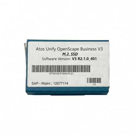 Mitel OpenScape Business tarkvara M.2 SATA SSD-l