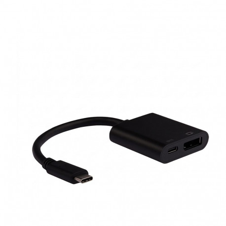 "EFB Typ-C Adapter auf DisplayPort mit Typ-C PD Port 4K60Hz, schwarz"