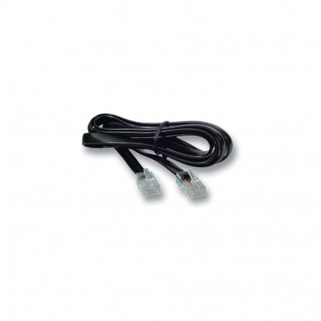 "EFB Modularkabel RJ12 (6/6) - RJ45 (8/8), schwarz, 1 m"