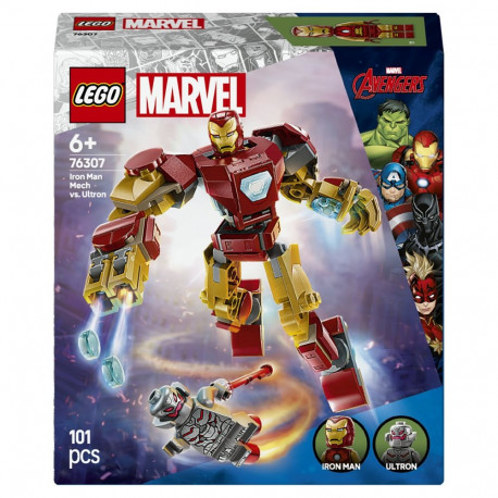 "LEGO 76307 Marvel Super Heroes Iron Man Mech vs. Ultron"
