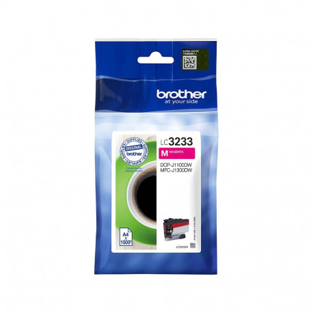Brother tindikassett LC-3233M ca. 1500 Seiten, magenta