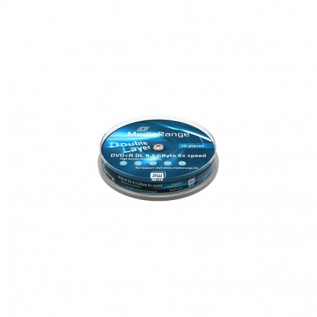 MEDIARANGE dvd+r dl kettad 10x 8.5GB 240min 8x
