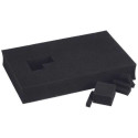 Einhell system case, grid foam, insert (black, for E-Case SC, E-Case S