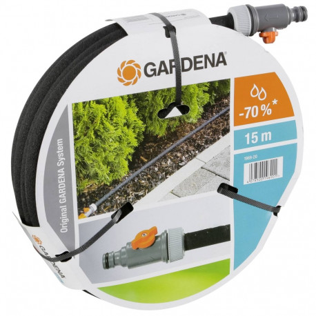Gardena Soaker Hose Pipe 15m 01969-20 0196920 (01969-20)