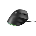 VERTICAL MOUSE NATEC CRAKE 2 PRO 12800DPI PROGRAMMABLE OPTICAL BLACK