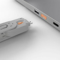 USB PORT BLOCKER 4PACK/ORANGE 40453 LINDY