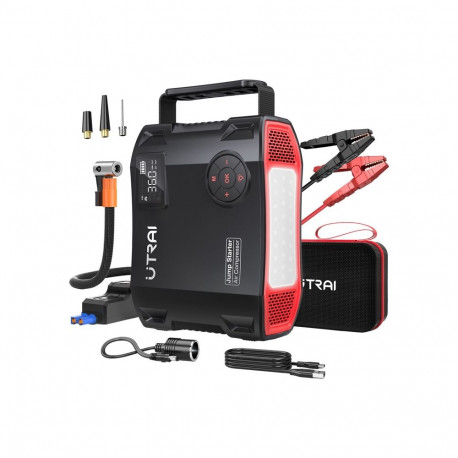 Automotive Tool - Utrai JS5 Jump Starter 2000A, Air Compressor 150 PSI, Power Bank 12000mAh