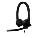 HEADSET STEREO H570E USB/BLACK 981-001430 LOGITECH