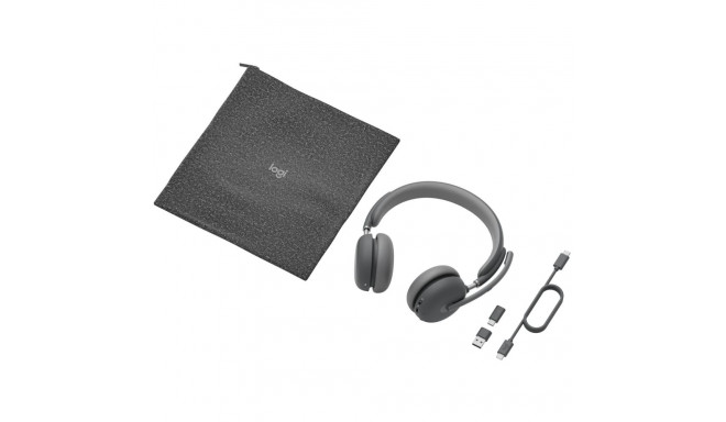 HEADSET ZONE 2 WIRELESS/GRAPHITE 981-001311 LOGITECH