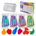 Sensory sand - Tubi Frutti set